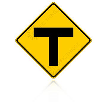 MUTCD W2-4 T- Intersection
